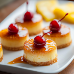Mini Pineapple Upside-Down Cheesecakes 4 inesboulila A tray of Mini Pineapple Upside Down Cheesecakes ea c740c9a3 0c29 4cd6 9c86 48dd356ea574