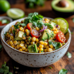 Summer Corn Salad with Avocado & Lime – Fresh & Zesty Side Dish! 5 inesboulila A vibrant bowl of summer corn salad featuring golde 179fcd7e 2570 486e bbe6 390fdb46d50c