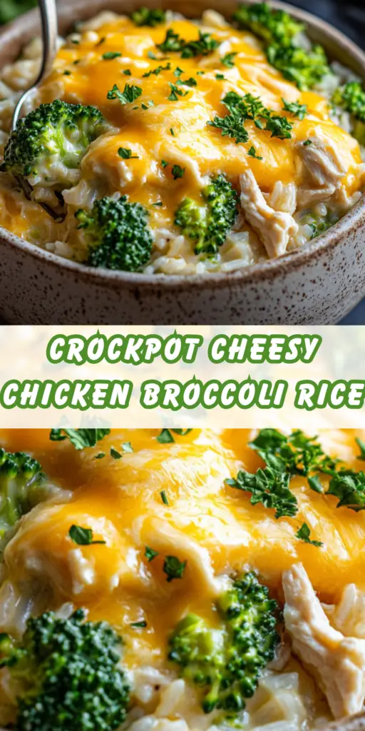 Crockpot Cheesy Chicken Broccoli Rice 4 10 51