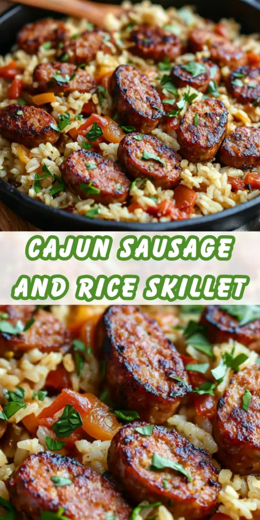 Cajun Sausage and Rice Skillet (One-Pan Dinner in 30 Minutes!) 4 10 58