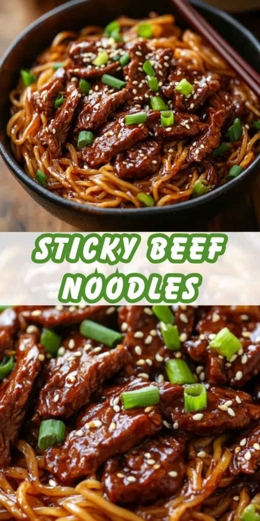 Sticky Beef Noodles 4 11 50