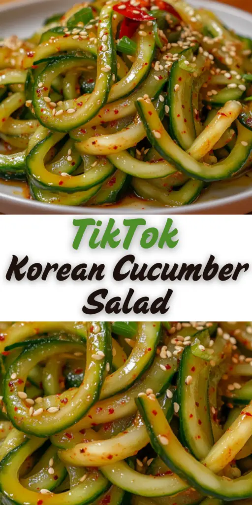TikTok Korean Cucumber Salad - Spicy Cucumber Salad Asian 4 13 51