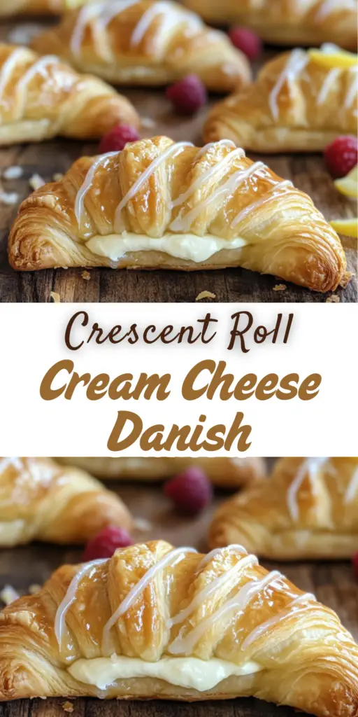 Crescent Roll Cream Cheese Danish – Quick, Flaky & Irresistible 4 15 22