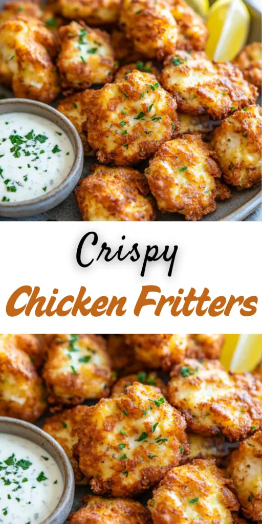 Chicken Fritters: Crispy, Tender, and Full of Flavor 4 15 37