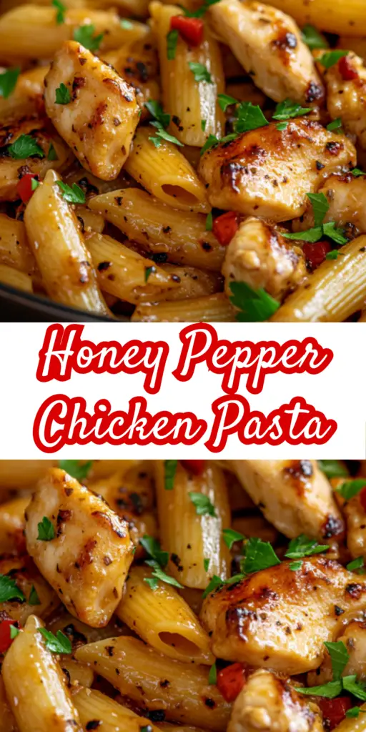 Honey Pepper Chicken Pasta 4 18 16