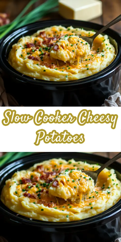 Effortless Cooking with Slow Cooker Cheesy Potatoes Recipe for Simple & Delicious Family Meals 4 18 41