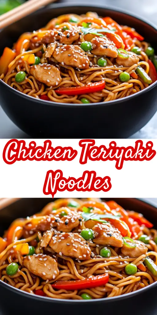 Chicken Teriyaki Noodles 4 18 43