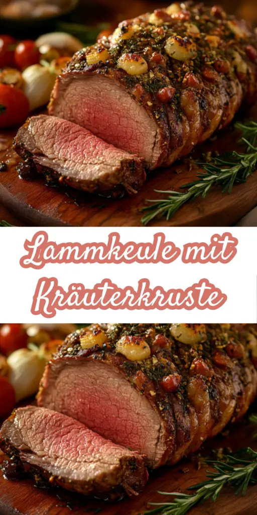 Leg of Lamb with a Herb Crust: Juicy and Aromatic! 4 18 47
