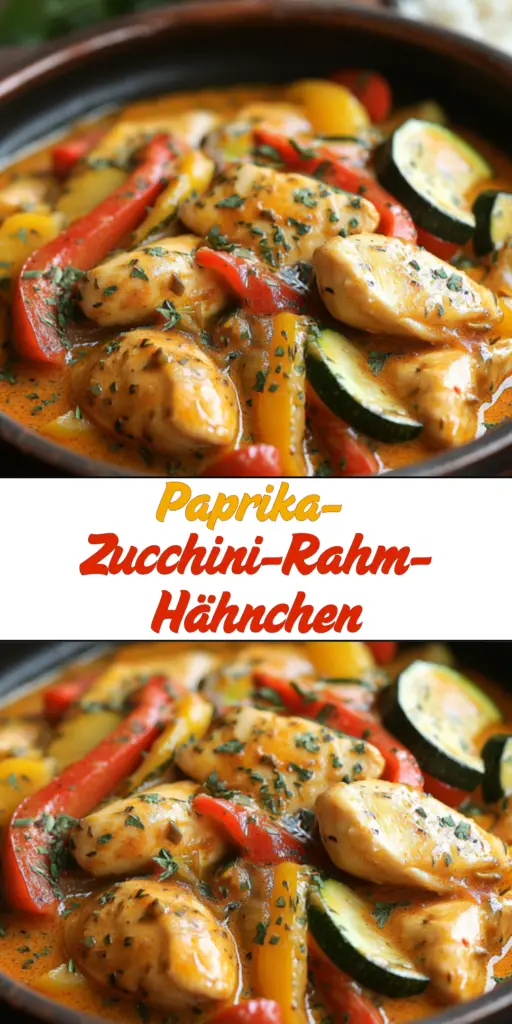 Bell Pepper and Zucchini Creamy Chicken: Delicious and Quick to Prepare! 4 19 43