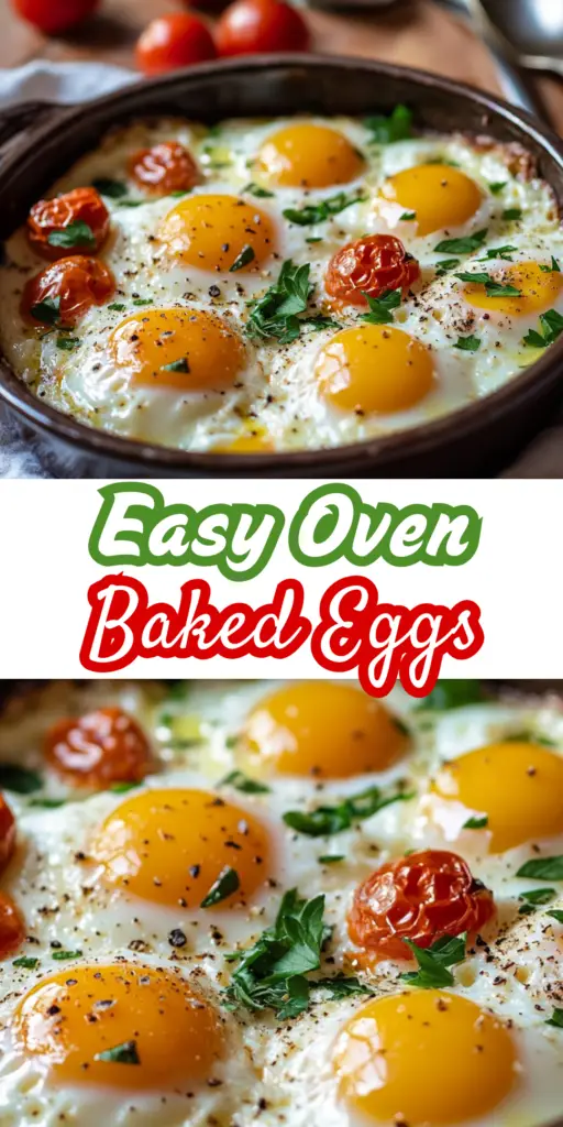 Easy Oven Baked Eggs: Quick, Simple, and Perfect Every Time! 4 2 15