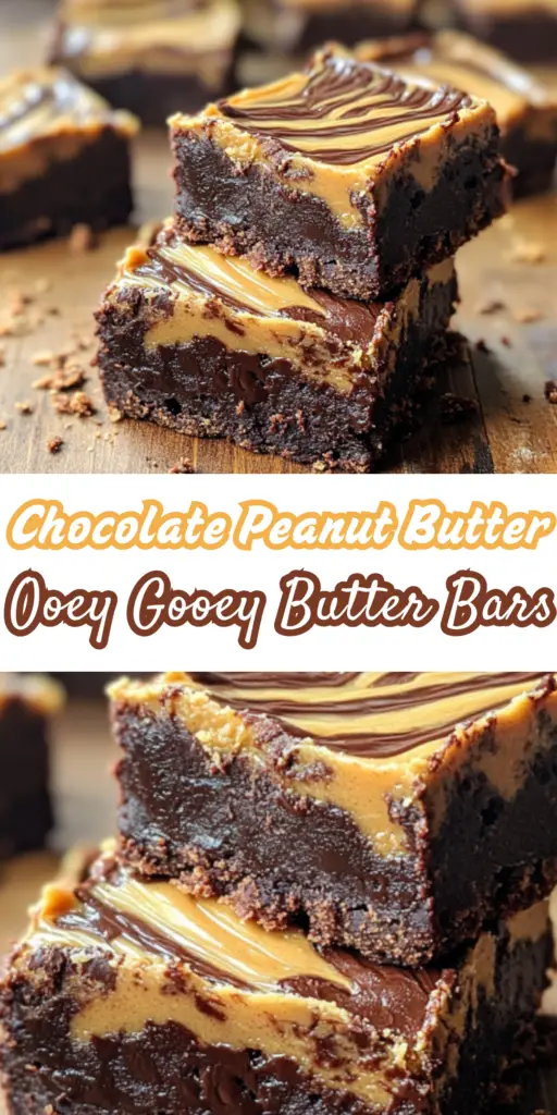 Chocolate Peanut Butter Ooey Gooey Butter Bars 4 2 53