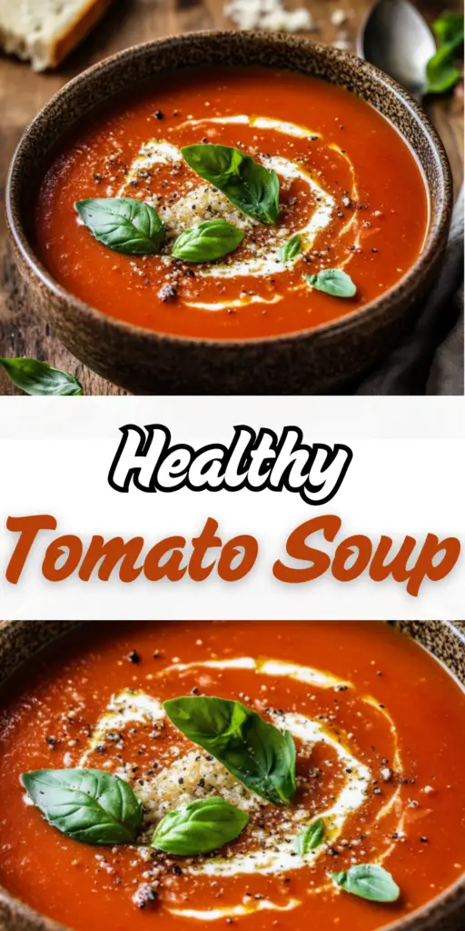 Healthy Tomato Soup: A Classic Recipe 4 20 13