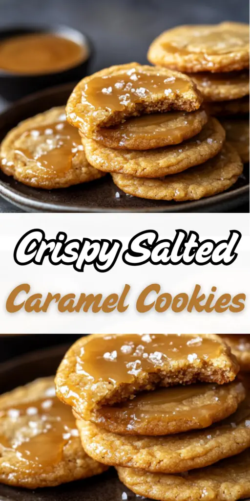 Crispy Salted Caramel Cookies 4 20 27