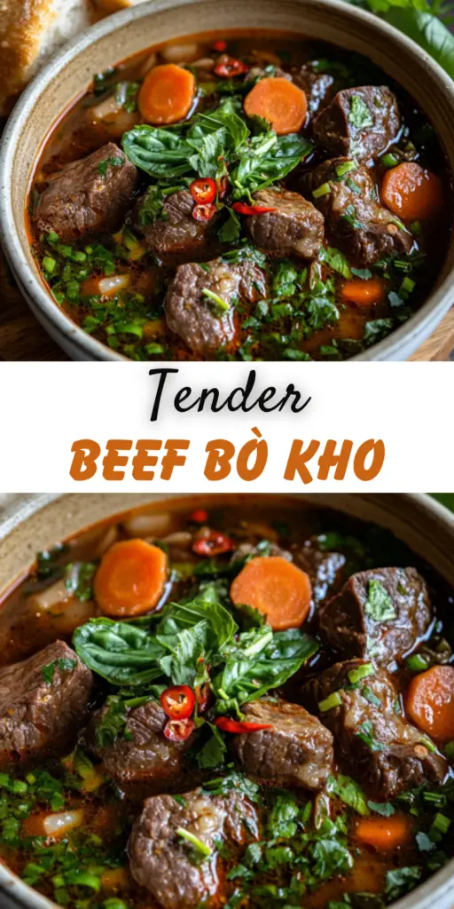 Tender Beef Bò Kho Recipe with Vietnamese Spices 4 21 14