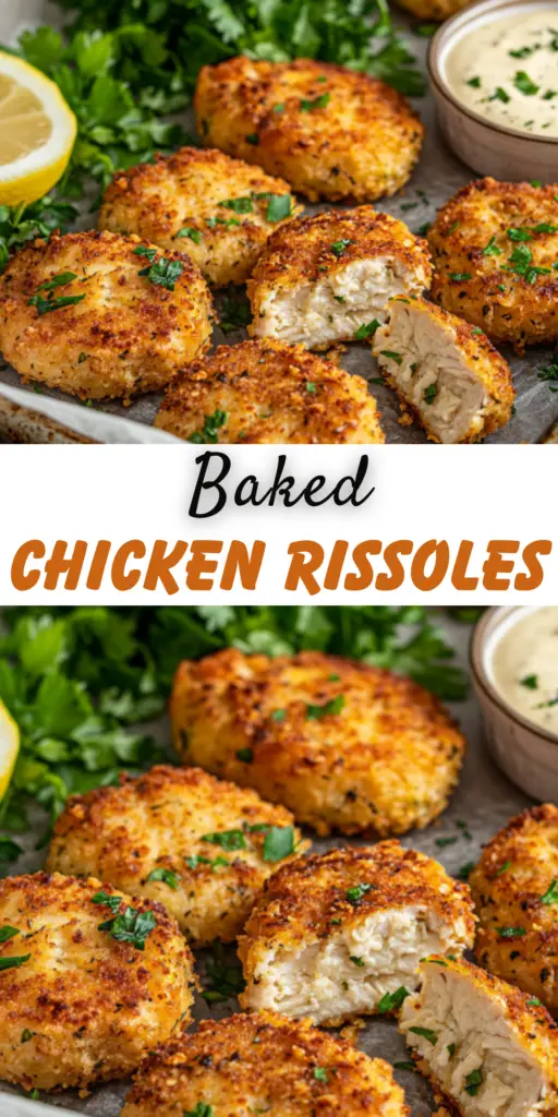 Baked Chicken Rissoles: A Nutritious and Delicious Breakfast Option 4 21 39 1