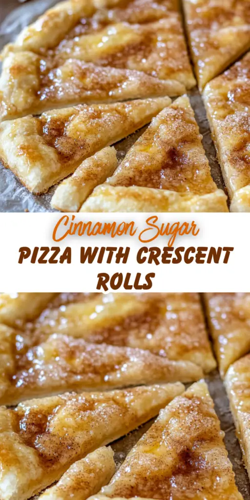 Cinnamon Sugar Pizza with Crescent Rolls 4 23 25