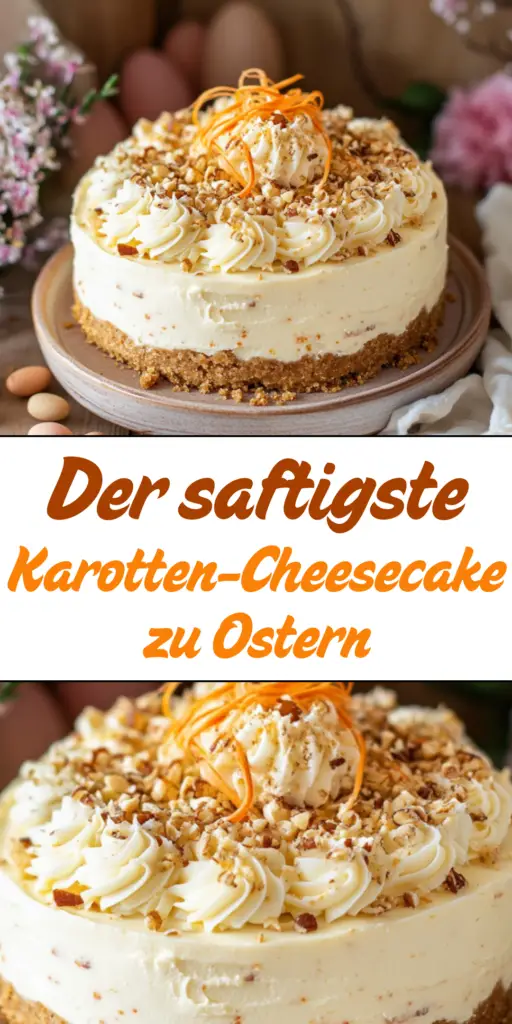 The Juiciest Carrot Cheesecake for Easter: Heavenly Delicious! 4 24 24