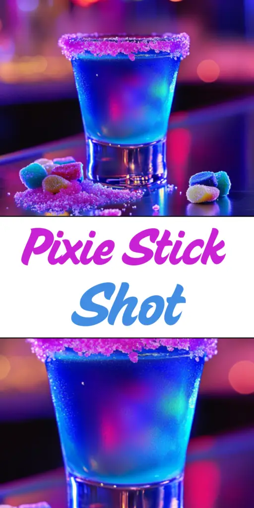 Pixie Stick Shot Recipe: A Fun and Colorful Party Drink 4 24 25