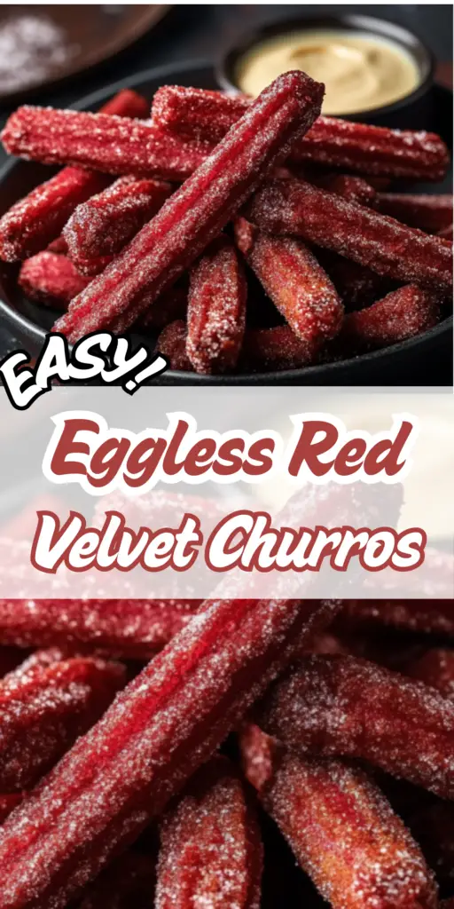 Eggless Red Velvet Churros 4 3 54