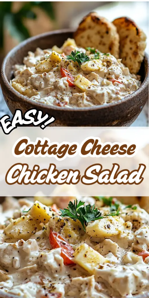 Cottage Cheese Chicken Salad 4 3 60