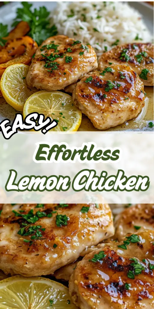 Effortless Lemon Chicken Recipe for Quick and Delicious Meals 4 3 61