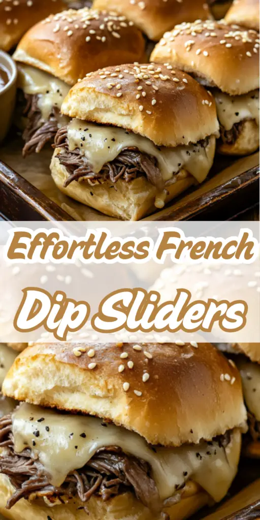 Effortless French Dip Sliders Recipe Made with Few Ingredients 4 4 57
