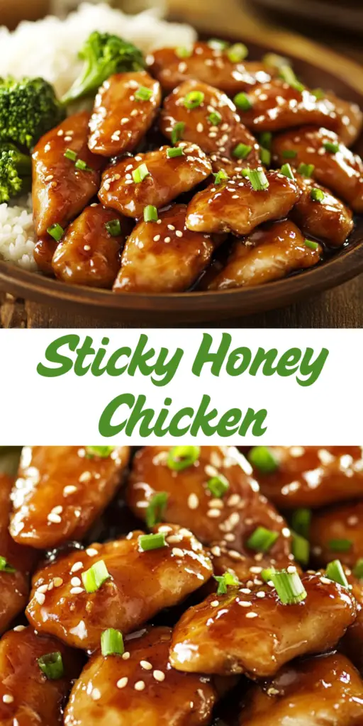 Sticky Honey Chicken 4 5 55