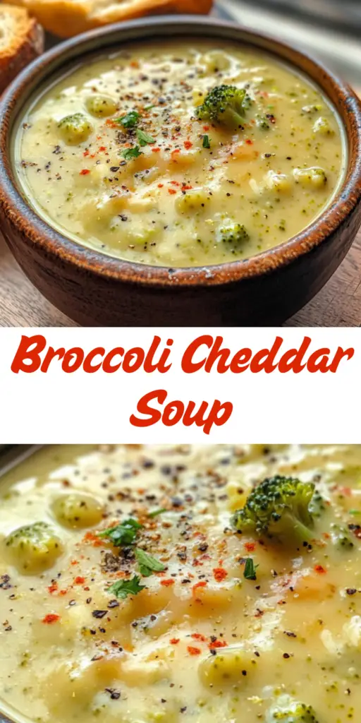 Easy Broccoli Cheddar Soup 4 5 60