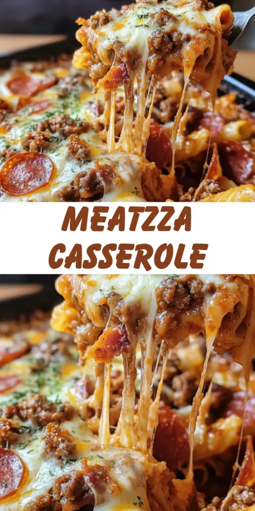 Meatzza Casserole: Easy & Flavorful 4 8 52