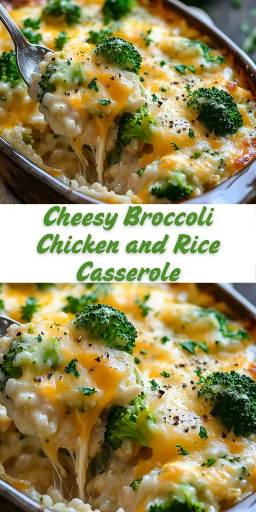 Cheesy Broccoli Chicken and Rice Casserole 4 9 47