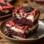 Cookies & Cream Red Velvet Brownies 5 inesboulila A batch of Cookies Cream Red Velvet Brownies featu 90f96971 d532 4eec 8690 15f9db80f402