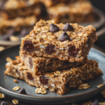 Healthy Chocolate Chip Oatmeal Bars 5 inesboulila A batch of Healthy Chocolate Chip Oatmeal Bars gold fd075fc6 d0a4 4d66 99f2 3f54f17ea89c