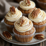 Banana Cinnamon Pecan Cupcakes with Cream Cheese Frosting 5 inesboulila A batch of banana cinnamon pecan cupcakes freshly b b7a1c5ec 31de 4780 9c45 faebb29c5690