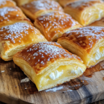 Puerto Rican Quesitos (Puff Pastries with Cream Cheese) 5 inesboulila A batch of freshly baked Puerto Rican Quesitos gold 4bad5a95 dac3 493b 86ae a9e1934b5cfd