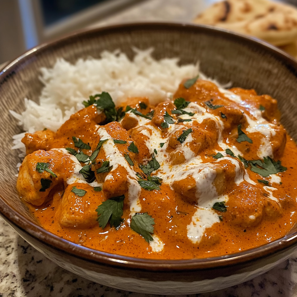 30-Minute Quick & Easy Butter Chicken Recipe for Busy Nights 2 inesboulila A bowl of 30 Minute Quick Easy Butter Chicken featu 7f9e30bf 1e6b 499e aa3c eab3439b0bd6