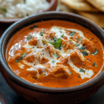 Quick Easy Homemade Butter Chicken That Will Wow Your Guests 3 inesboulila A bowl of Quick Easy Homemade Butter Chicken featur cb6f950e 06d8 460e af66 56594647aaef