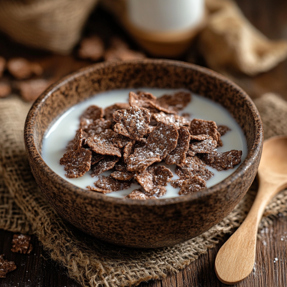 Homemade Chocolate Cereal 3 inesboulila A bowl of homemade chocolate cereal featuring small d8acbf12 8202 44a6 b0cf 73b0ba8d6913