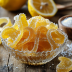 Candied Lemon Peel Recipe 5 inesboulila A close up of a small elegant dish filled with glis dd440954 3c41 4466 bc3d ee57d1736011