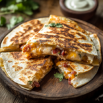 Easy Chicken Bacon Ranch Quesadillas – A Quick and Delicious Recipe 3 inesboulila A golden brown crispy Chicken Bacon Ranch Quesadill 83f1dcc0 8af0 48a4 bfad f6fc7d6c863a