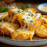 Cheesy Ranch Oven Roasted Potatoes 3 inesboulila A plate of Cheesy Ranch Oven Roasted Potatoes featu 90c3011d 0f2d 4fd2 b572 38e6e0a3cbae