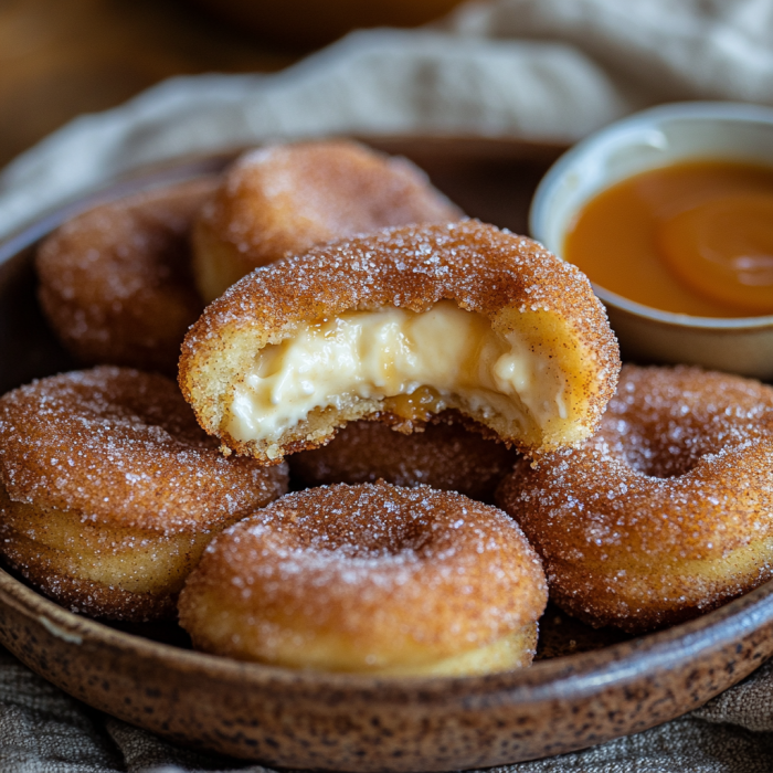 Easy Churro Cheesecake Cookies Recipe for Beginners 2 inesboulila A plate of Easy Churro Cheesecake Cookies golden br 21cb8db4 4769 4e9f 871a be27e5962160