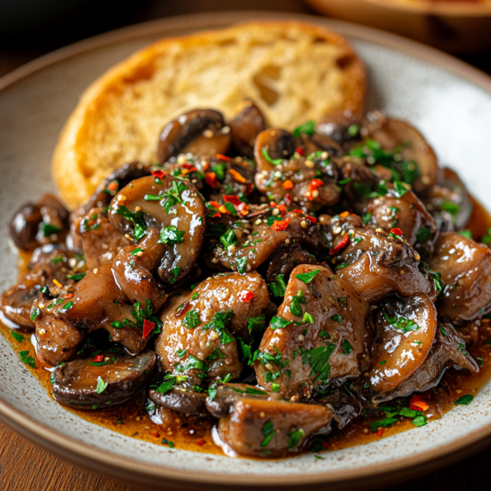 Flavorful Spicy Chicken Livers with Mushrooms for a Quick Dinner 2 inesboulila A plate of Flavorful Spicy Chicken Livers with Mush 1ded59dc 0a39 4782 837f 83cb55221108