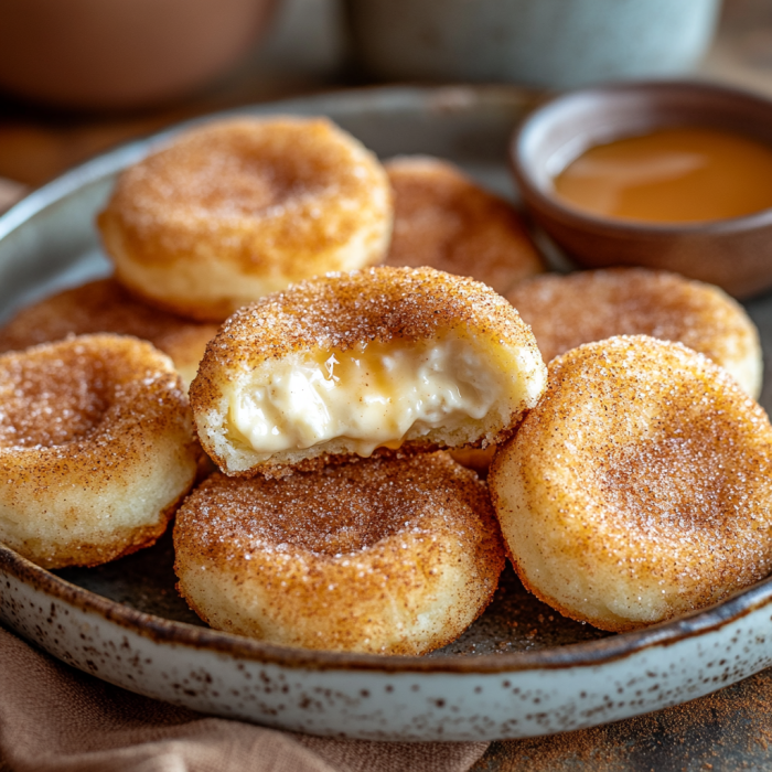 Irresistible Churro Cheesecake Cookies for Your Sweet Cravings 2 inesboulila A plate of Irresistible Churro Cheesecake Cookies g 36248e46 ffa8 4151 86bc 03d5544aae2b