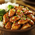 Sticky Honey Chicken 5 inesboulila A plate of Sticky Honey Chicken featuring tender go f2c6edfd 9dee 4797 8f05 a0872fb92762