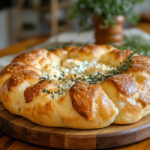Fluffy Cottage Cheese Cloud Bread 3 inesboulila A round golden brown Fluffy Cottage Cheese Cloud Br 172c6a24 696b 472e 8120 36b451146c13