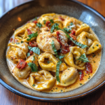 Marry Me Chicken Tortellini 5 inesboulila A steaming plate of Marry Me Chicken Tortellini ser f8dd3a23 d324 44a4 9bf9 fe039b74ee9e