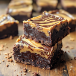 Chocolate Peanut Butter Ooey Gooey Butter Bars 5 inesboulila A tray of decadent Chocolate Peanut Butter Ooey Goo ff731608 0407 47f0 9046 9c37475c27ef