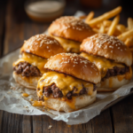 Simple Cheeseburger Sliders Recipe Ready in No Time 5 inesboulila A tray of freshly baked cheeseburger sliders featur 6867b09d 68db 4cfe aad9 7ed3c9848165