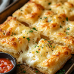 Puff Pastry Cheesy Garlic Bread 5 inesboulila A tray of golden flaky puff pastry cheesy garlic br f00f4439 9701 47d8 bb2d 187c01df2b85