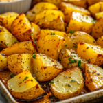 The Trick to Making Perfect Roasted Potatoes 5 inesboulila A tray of perfectly roasted potatoes golden brown a adadd4e0 1f6b 4520 b7f2 9cc3a49d1619